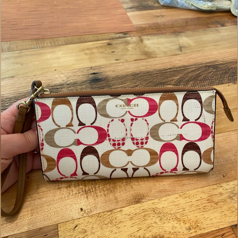 Coach wristlet